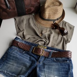 Garage denim shorts- size 1